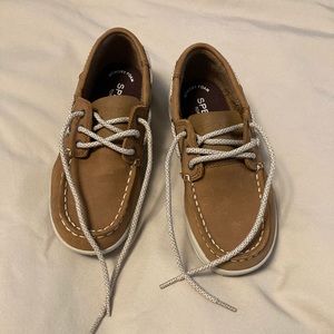 Practically brand new! Worn once boys boat shoes